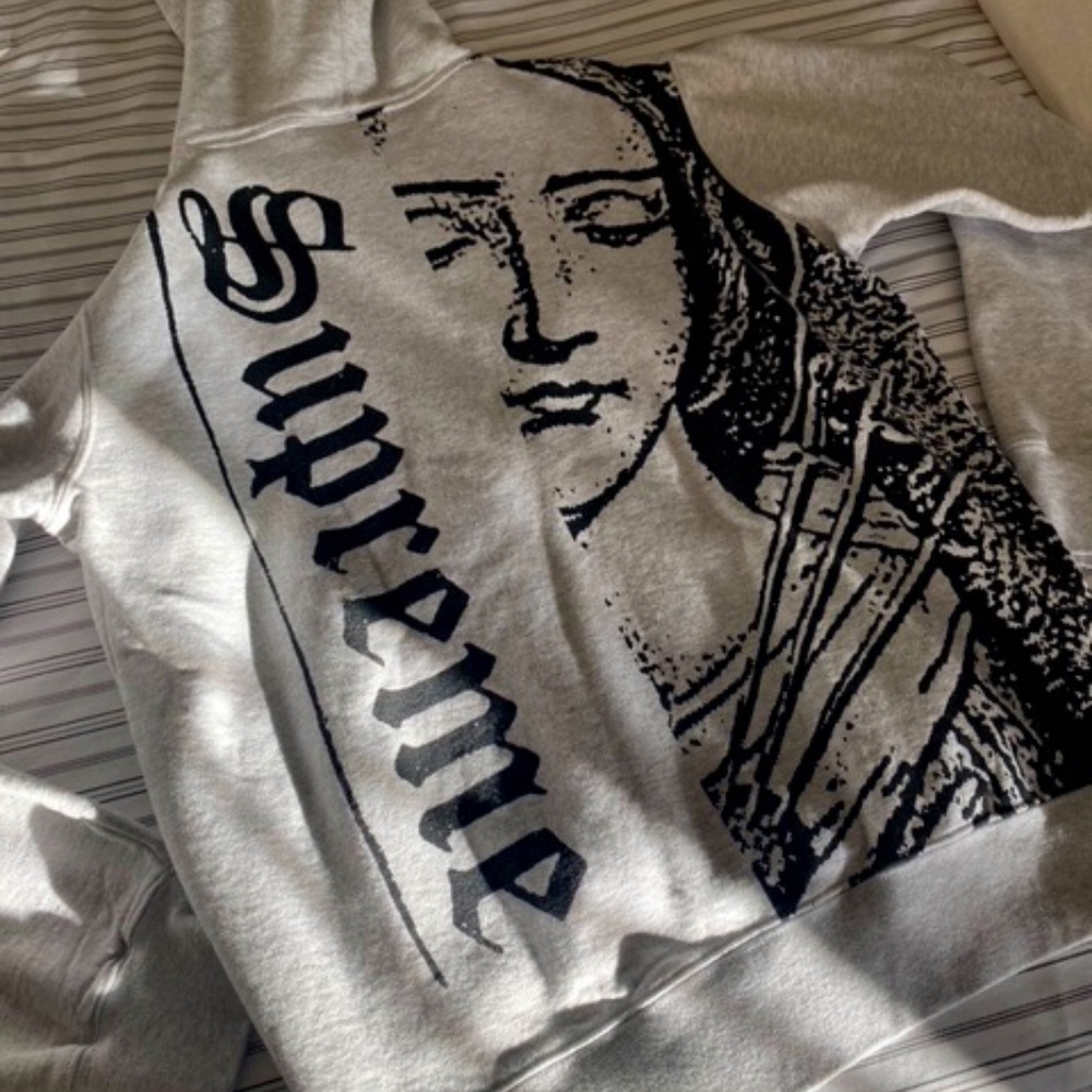 Supreme Hoodie (Ash Gray)